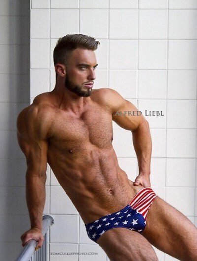 Flag-speedo-guy