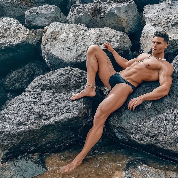 posing