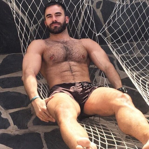 Hot-Hairy-Guy-in Hammock