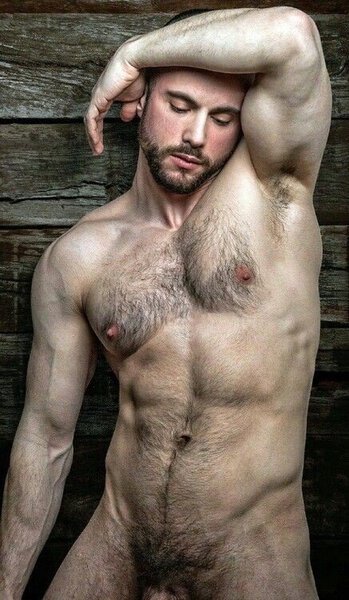 Hot-Hairy-Naked-Eyes Closed