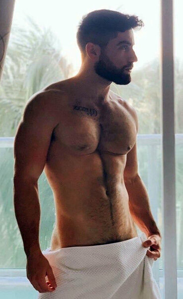 Perfect Guy and Profile- In Window-Now Drop the Towel!