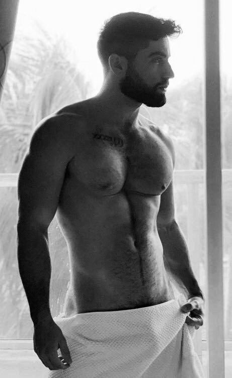 This Guy is Equally Hot in B+W and Living Color