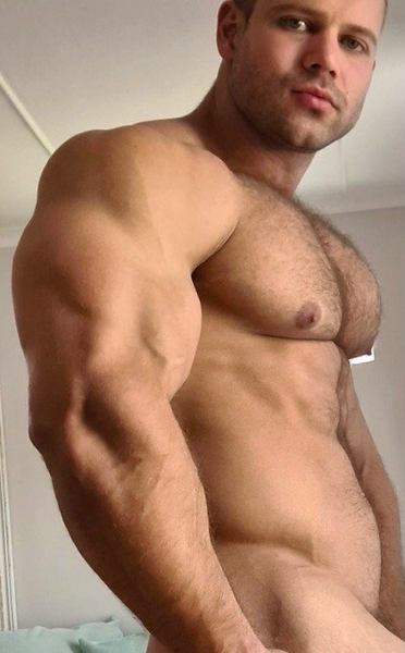 Cleft Chin+Sexy Arms+Much More=HOT