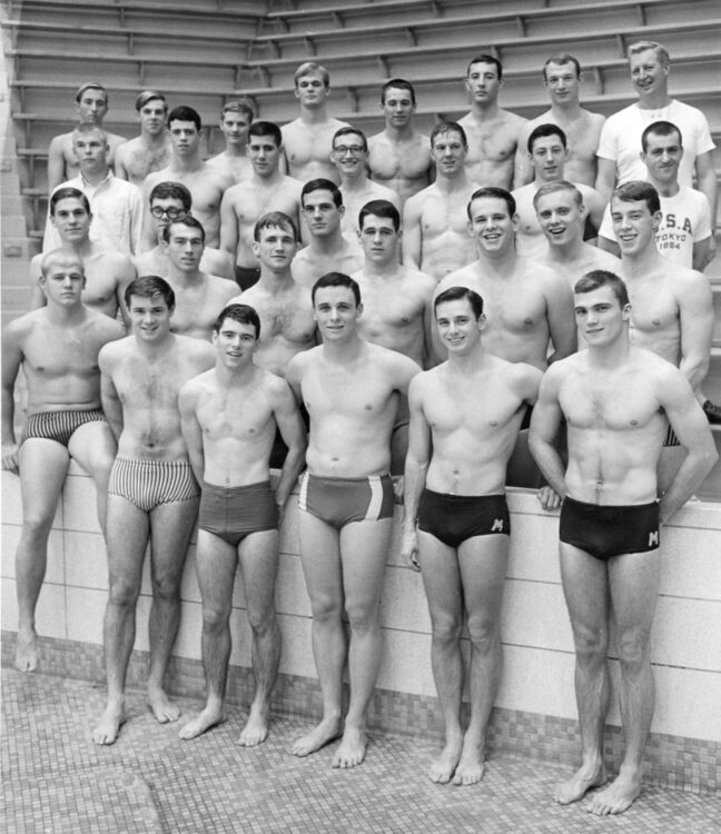 Swimming team 1966.jpg