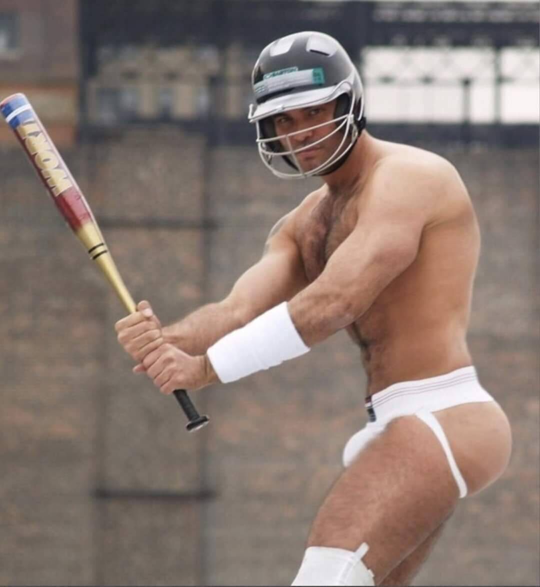 Plus he swings the biggest bat on the team…