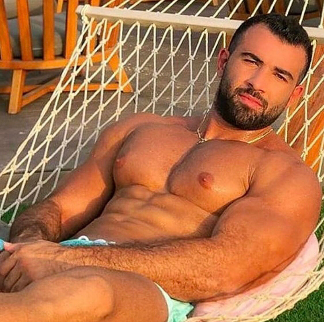 Hot hammock guy