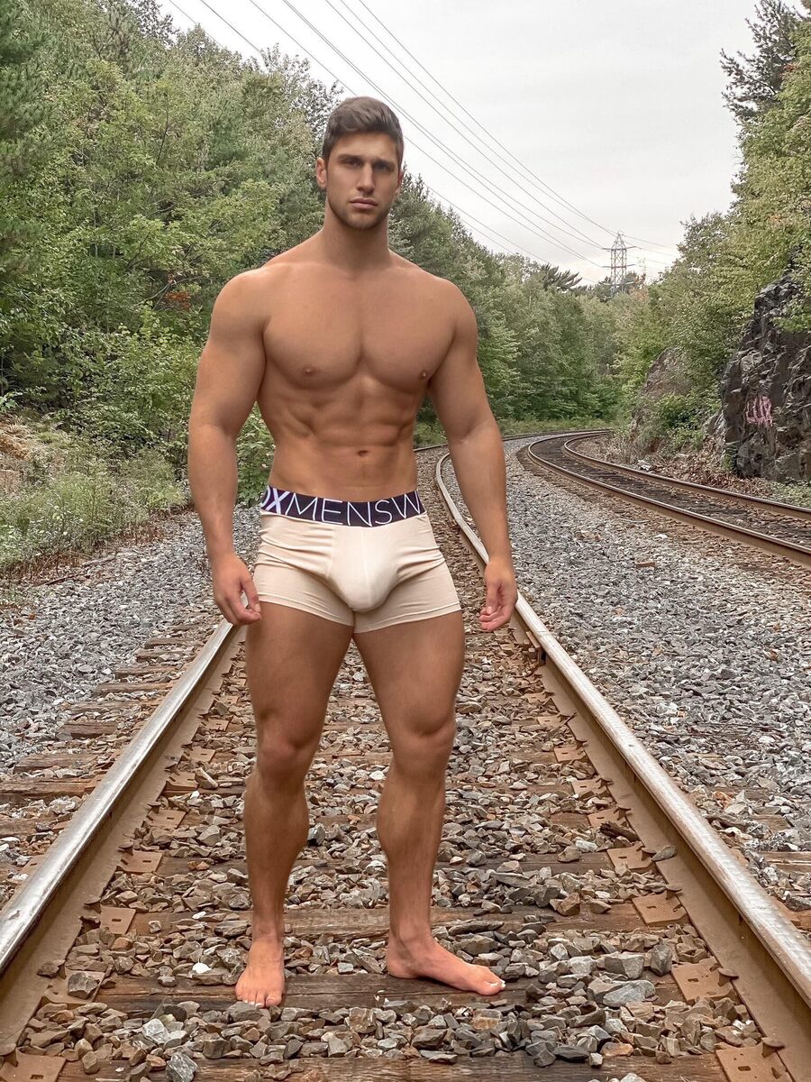 Kyle Hynick and his BIG package