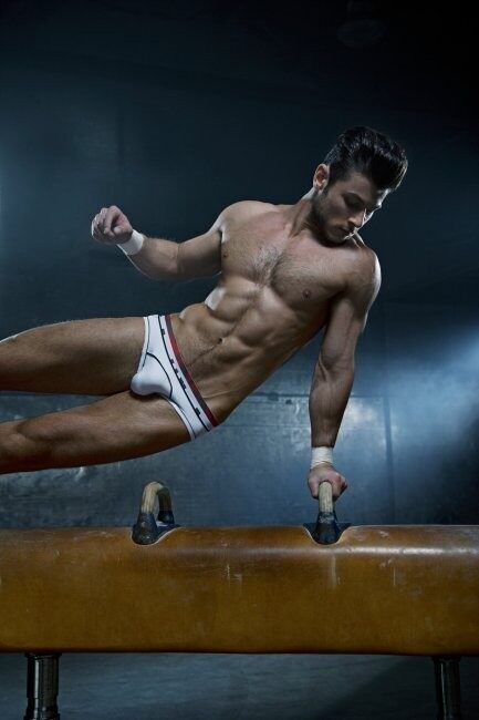 Imagine the moves this guy can make in bed!