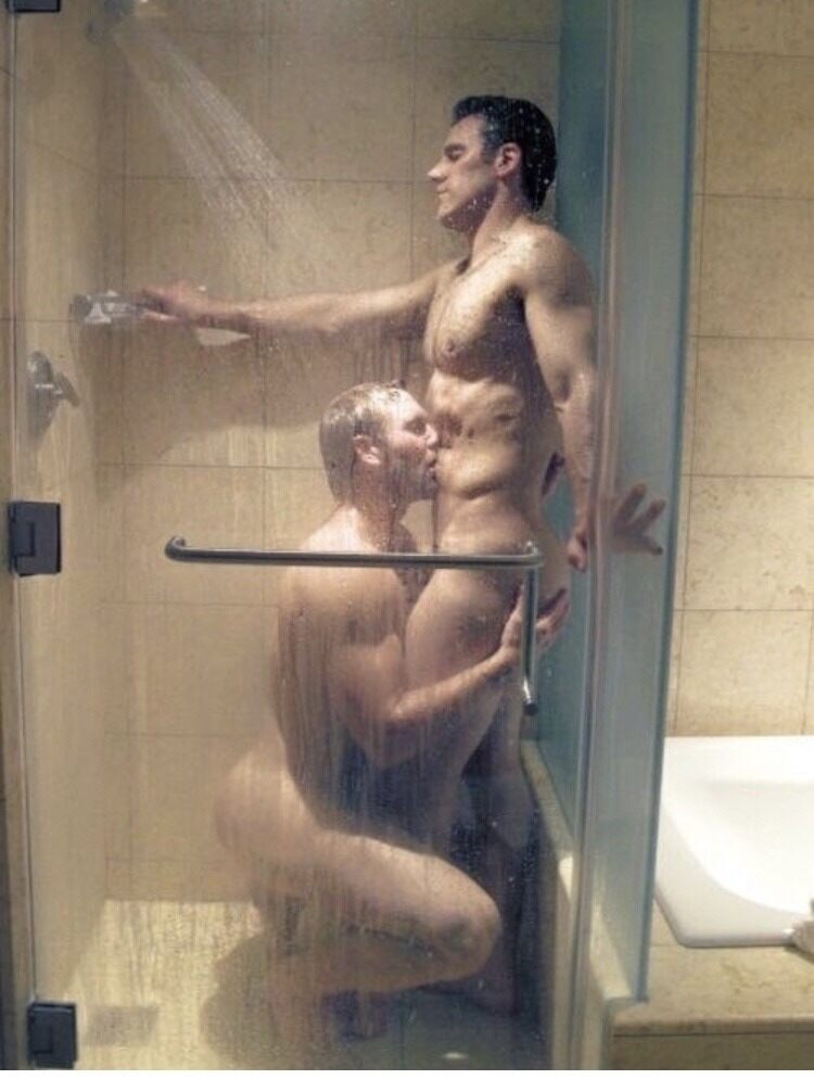 How the gods intended showers to be taken.