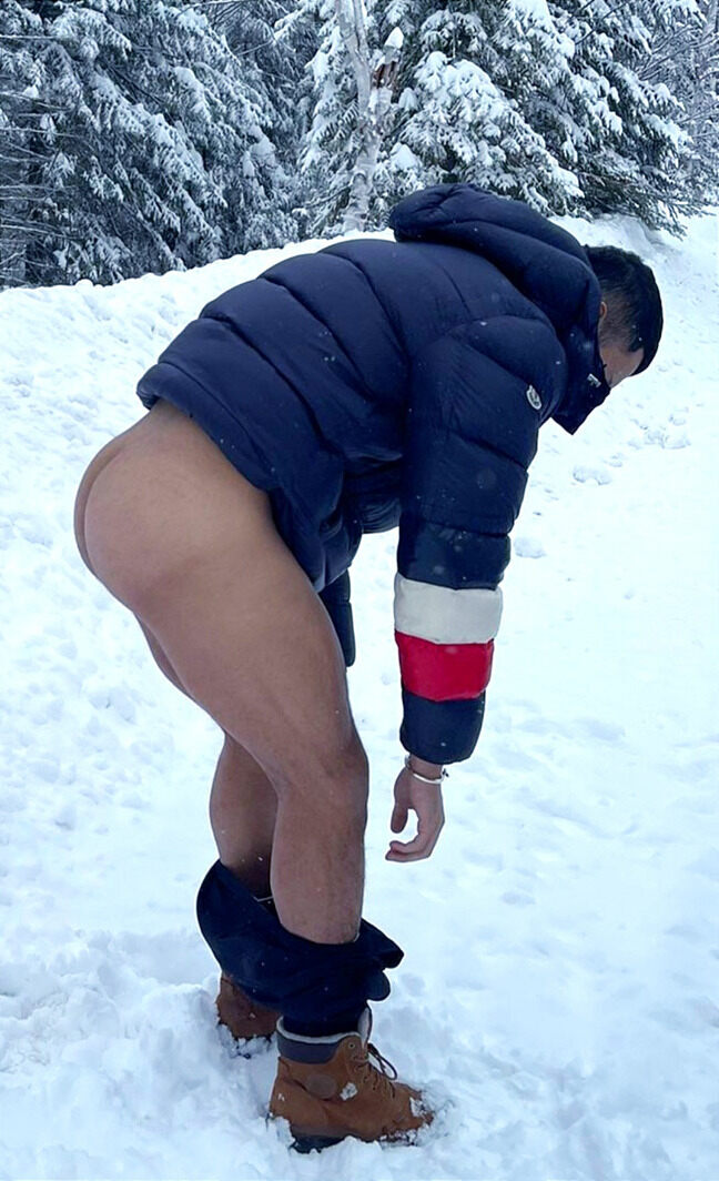 Snowman butt