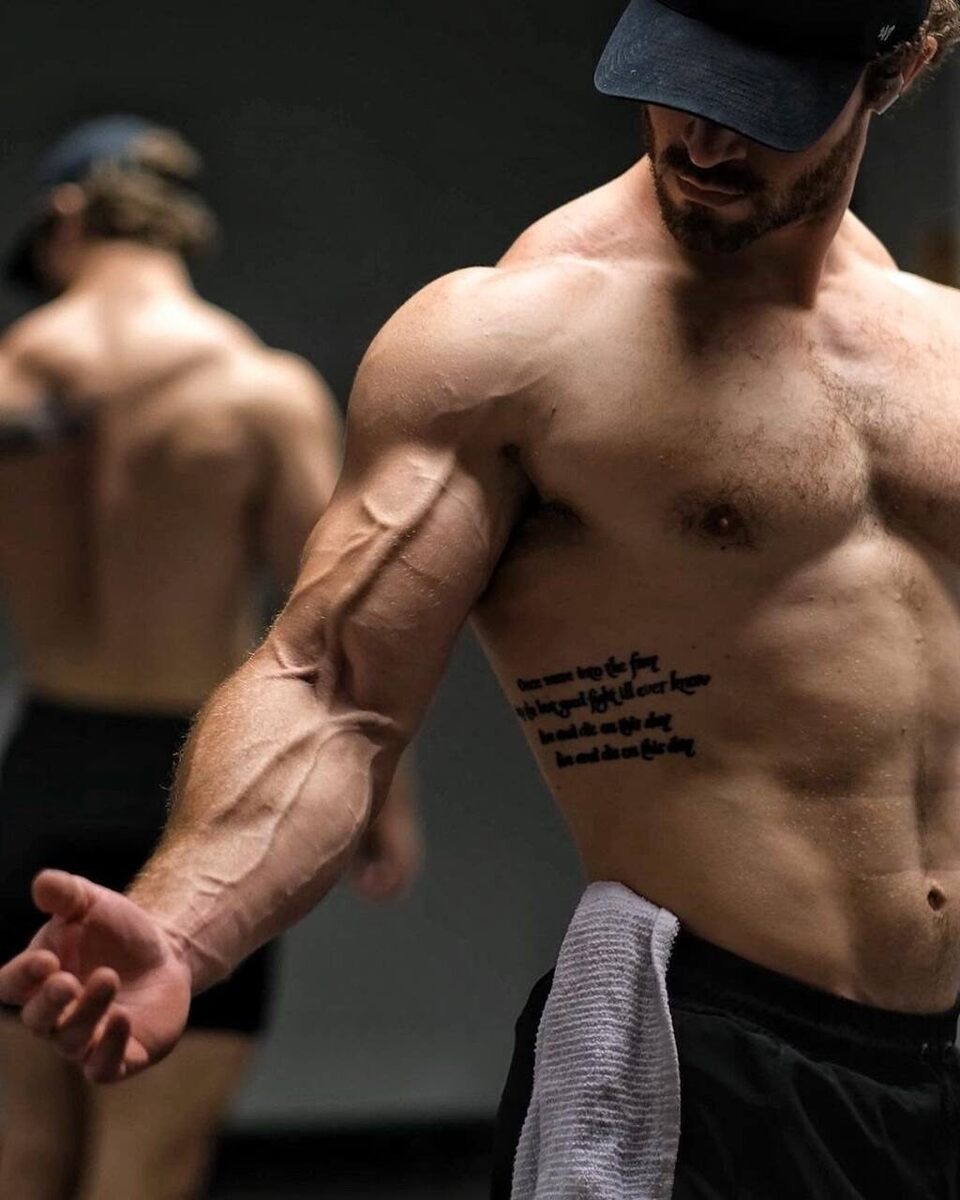 Mr. vascularity… aka a phlebotomist’s wet dream…