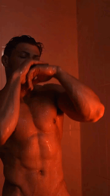 Groovin’ in the shower!