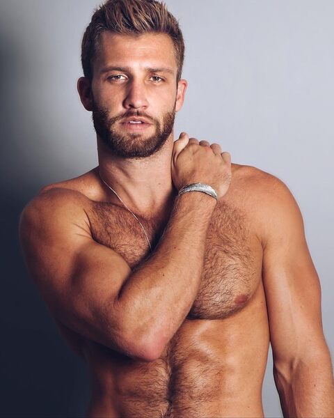 Beard - lean hairy muscle