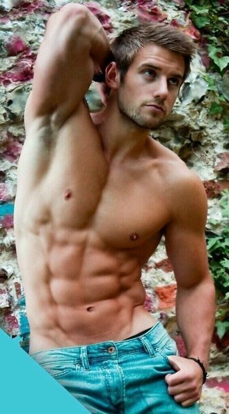 Scruff beard - lean - abs -pit