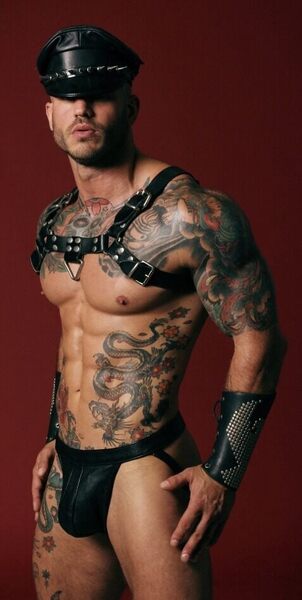 Hot leather!