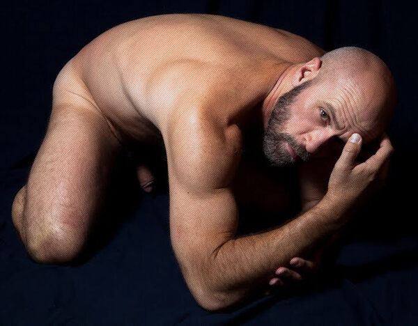 On His Knees