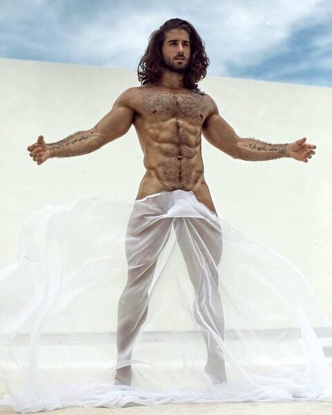 Long hair hairy