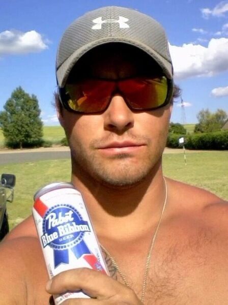 Pabst Blue Ribbon guy