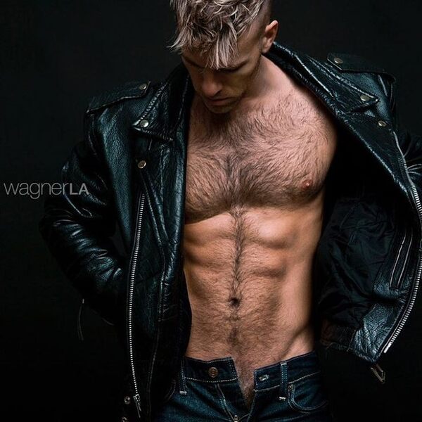 Showing Off His Chest