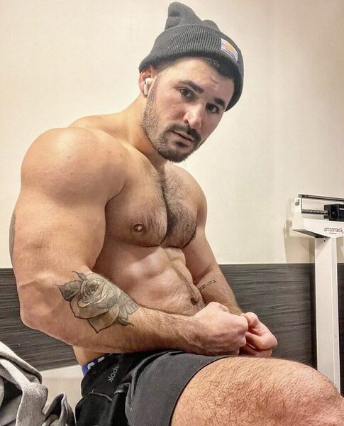Yes! Please hug me tightly with those sexy arms!
