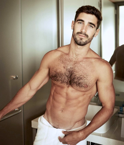 I’m ready do you can lose the towel.