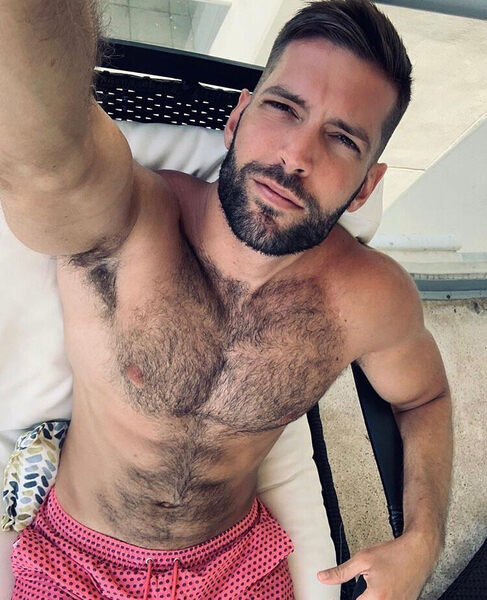The hair, the pits, and the beard all work nicely for this guy.