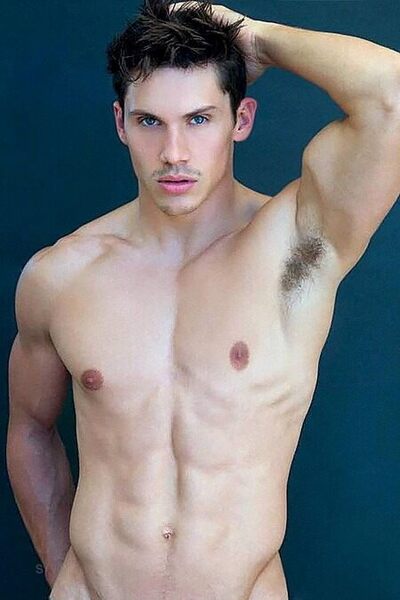 Mr. Smoothie likes to flaunt his hairy pits.