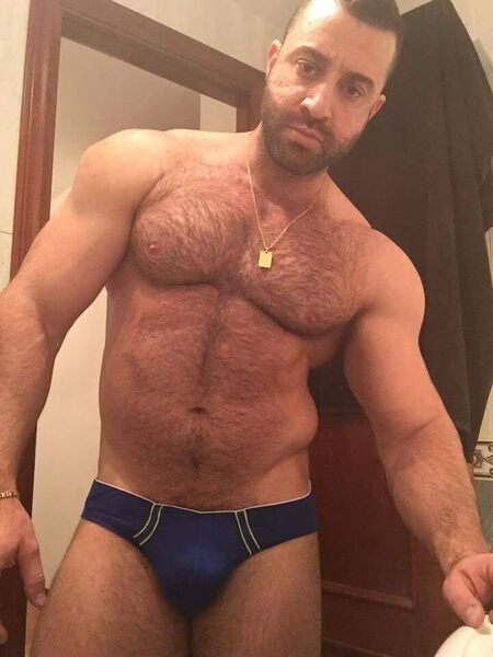 I’m not sure what brand he is wearing, but they need to come off!