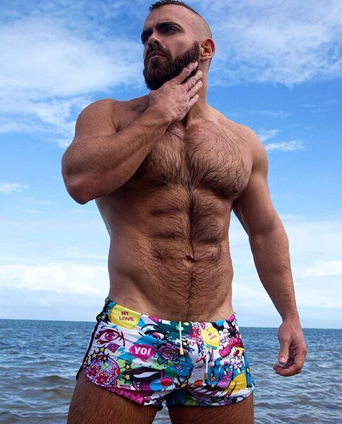I could care less about the trunks! He’s a keeper!