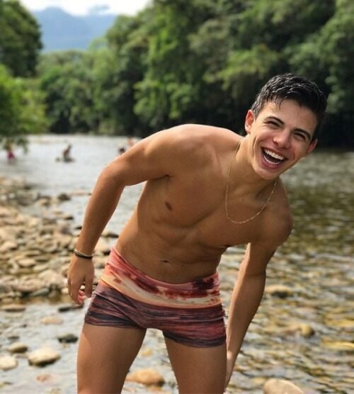 Just Getting His Feet Wet