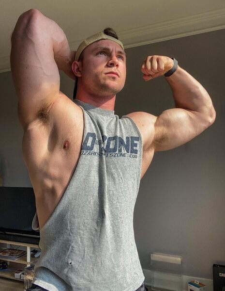 He’s a growing boy muscle!