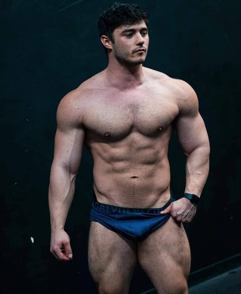 Calvin’s do cum in midnight blue…