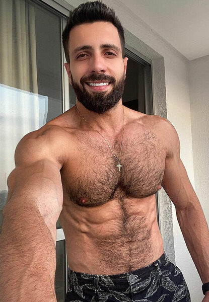Smiling beard