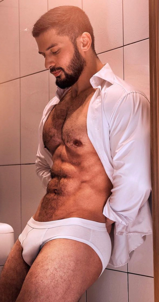 Yes! I will gladly help you take your briefs and shirt off!