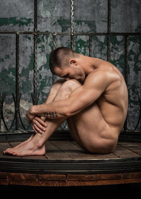In deep meditation