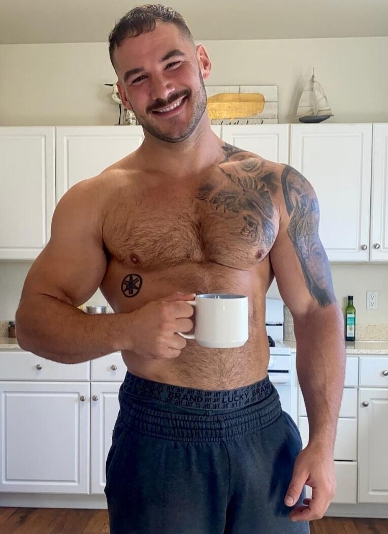 Rise and shine it’s coffee time!  WOOF!