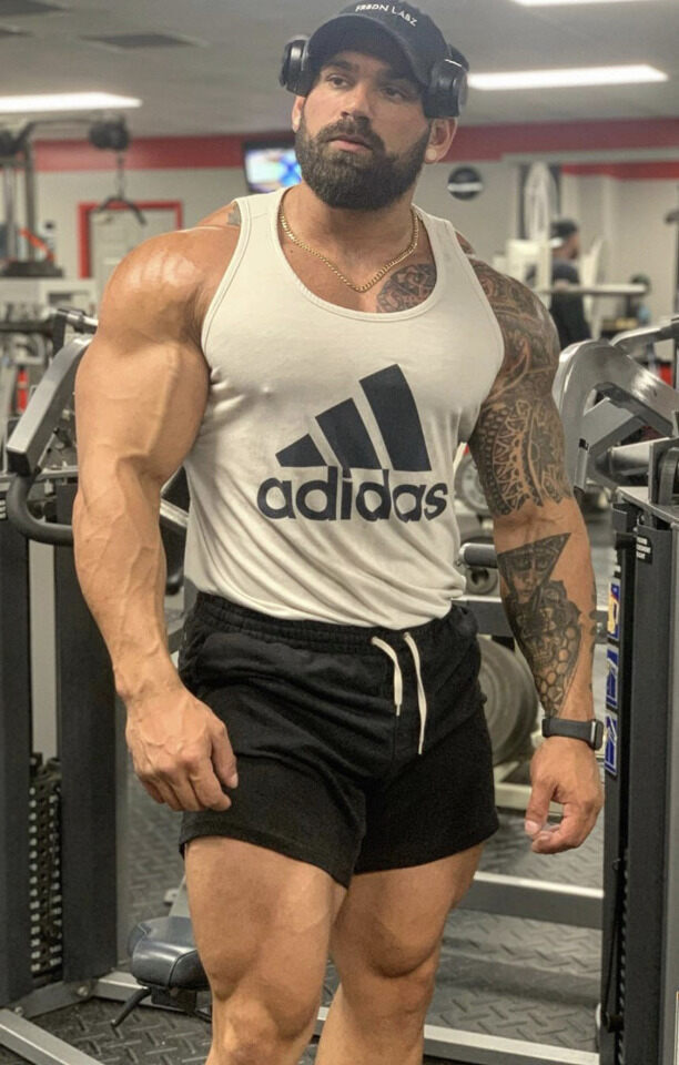 Quite the Adidas hunk!