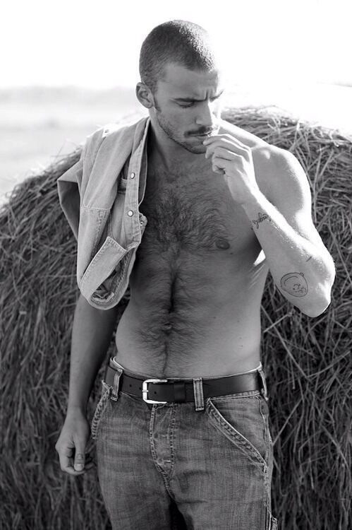 Getting ready for a roll in the hay…