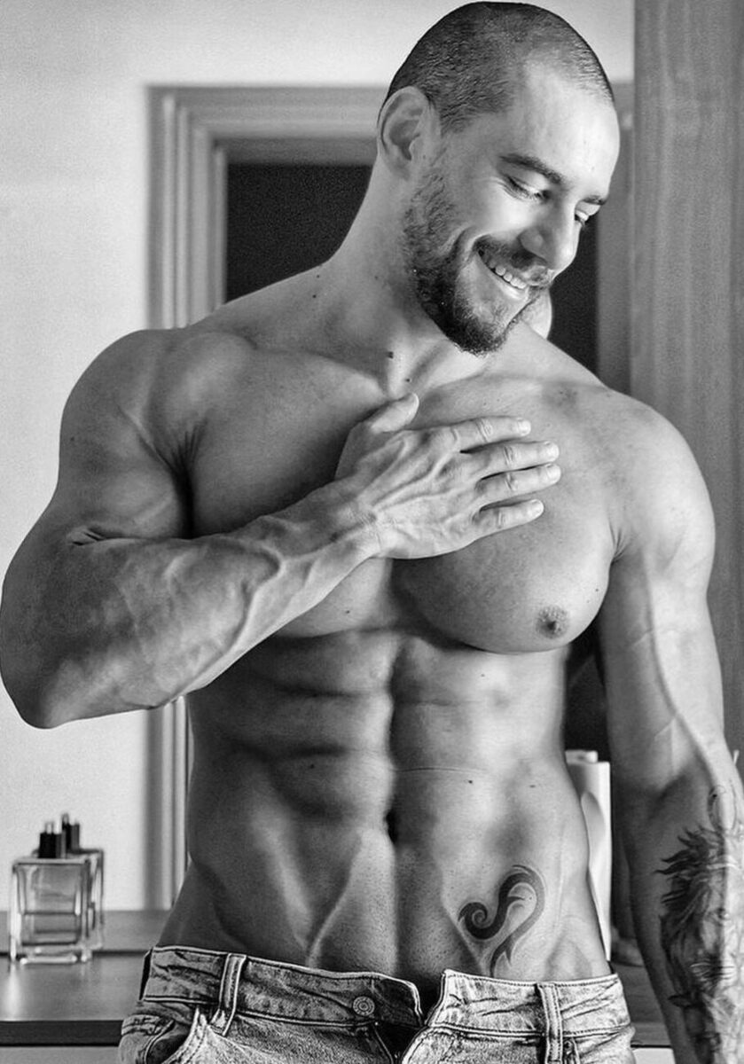 Happily unbuttoned…