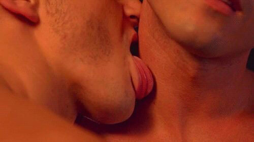Obviously his tongue is just getting started…