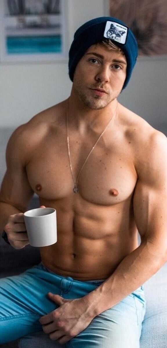 To me it looks like he needs some “and” to go with that coffee…