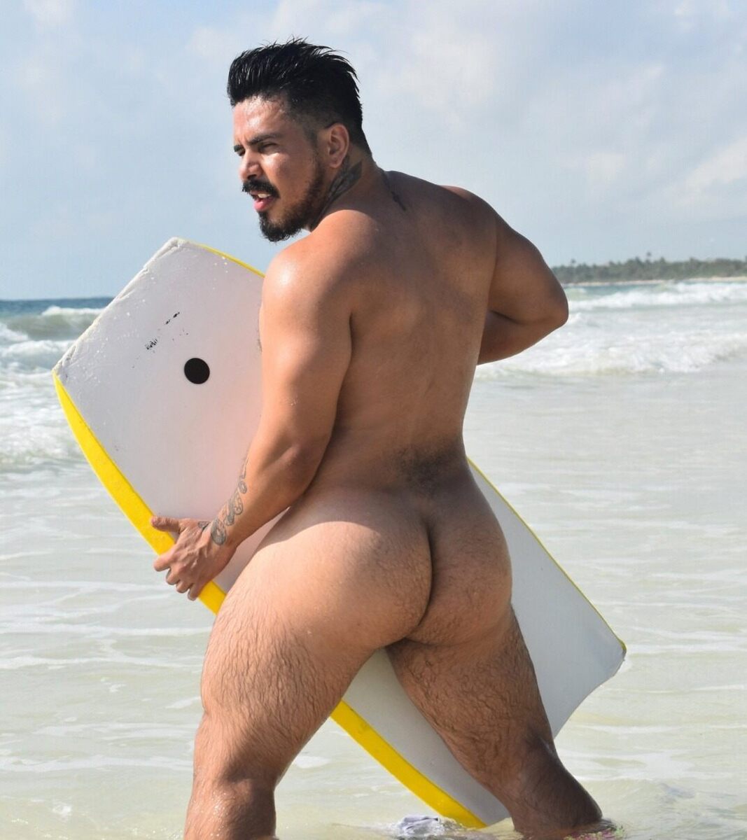 Surfboard butt