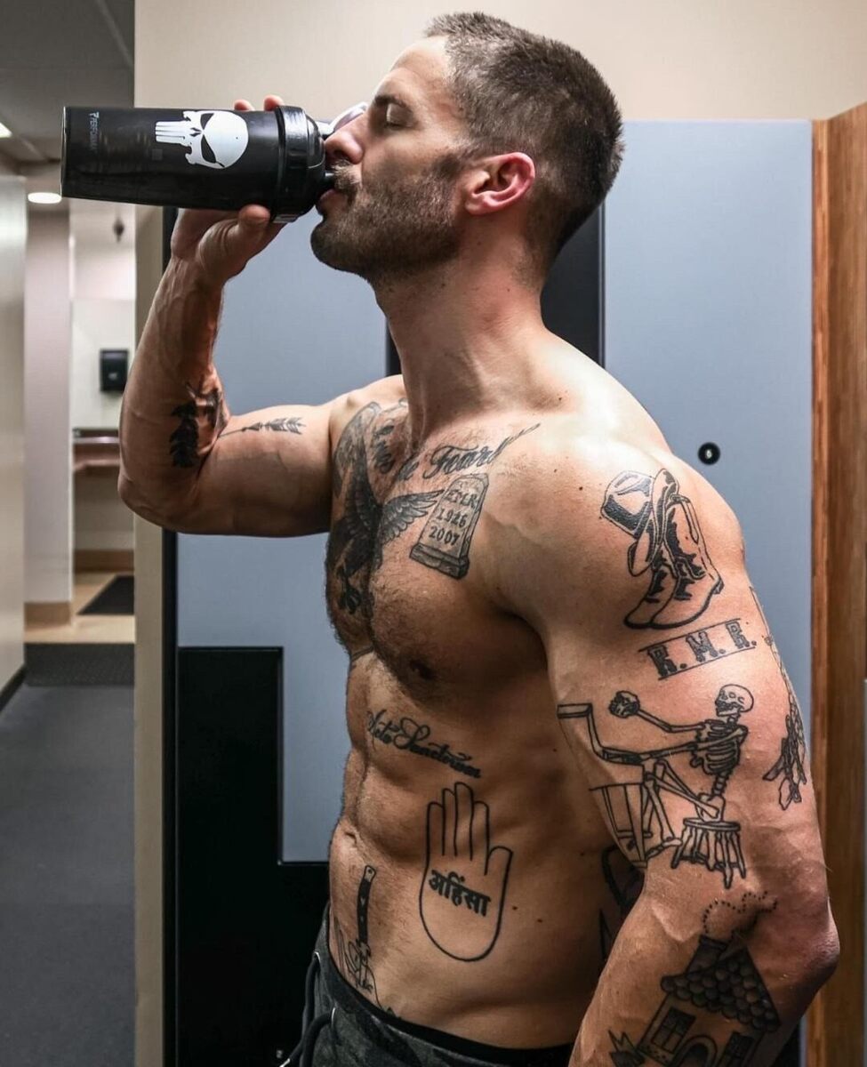 His post workout protein