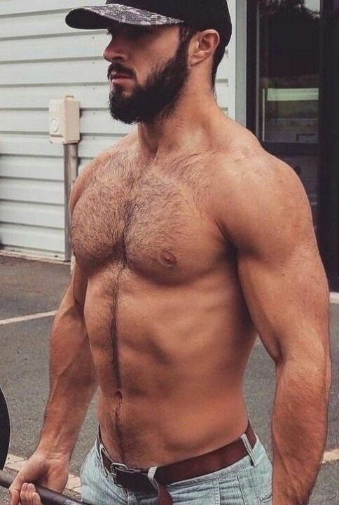 It seems that he uses the parking lot as his outdoor gym…