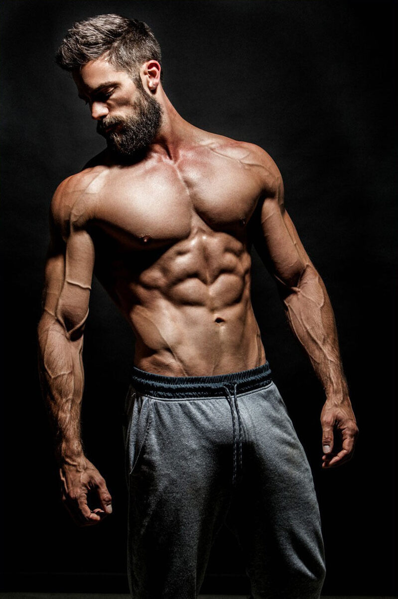 Ripped with a beard of paradise