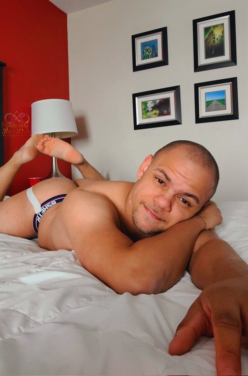 He will soon be serving himself up on that bed…