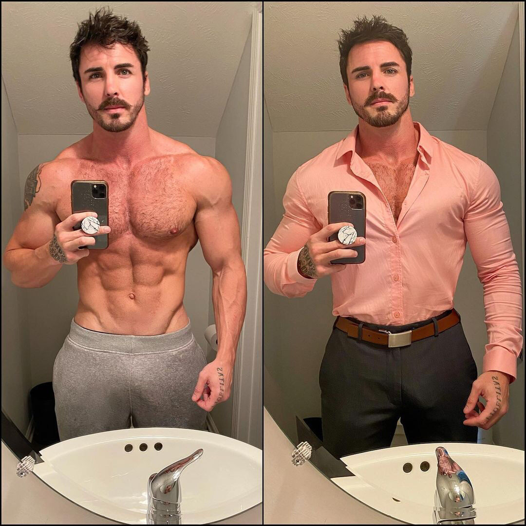 Interested to know how YOU would prefer to begin the encounter… sweats or dress shirt..…