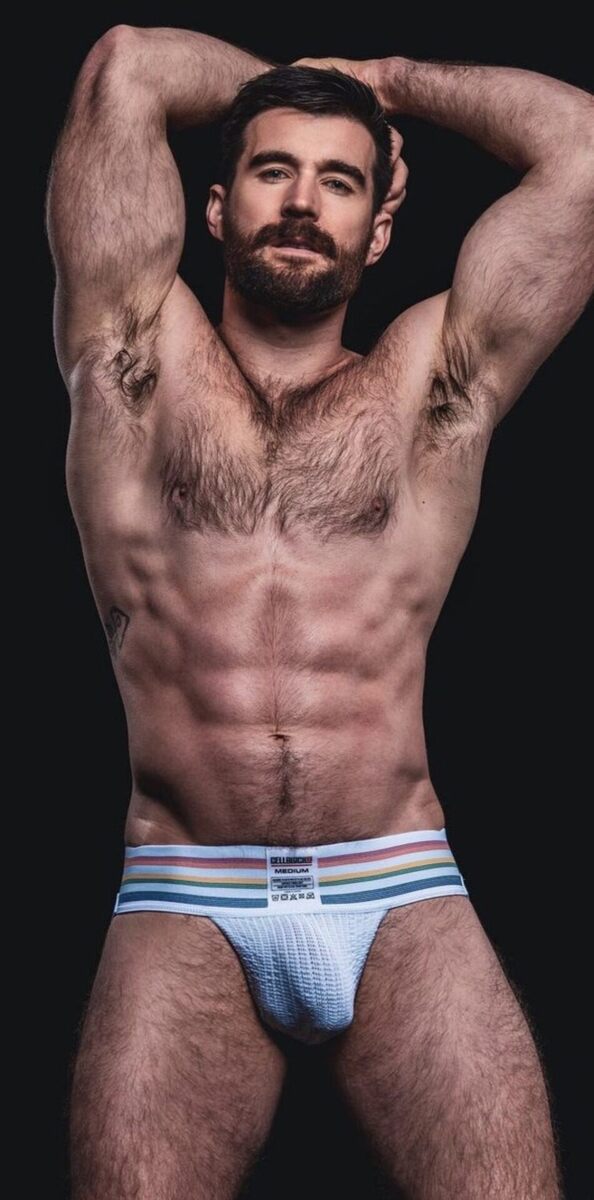 He wears that jockstrap beyond well!