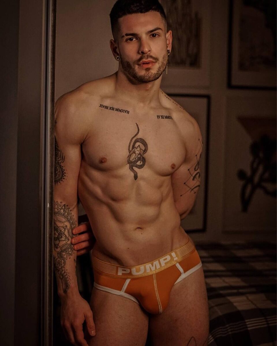 Not only can he pump you up… he can be pumped as well…