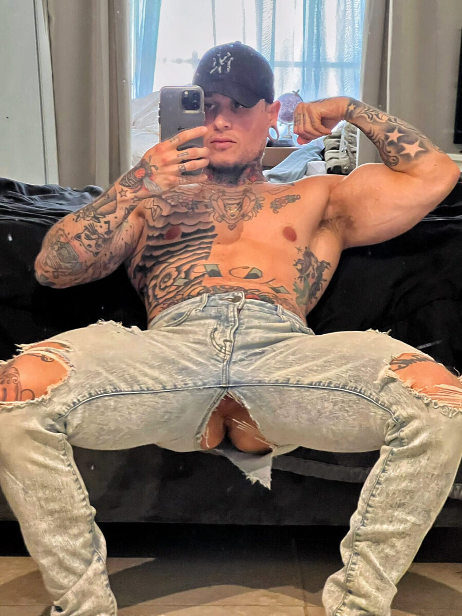 Ripped in more ways than one… and mostly in the right places…
